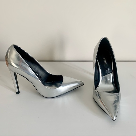 Zara Silver Heels - Picture 3 of 6